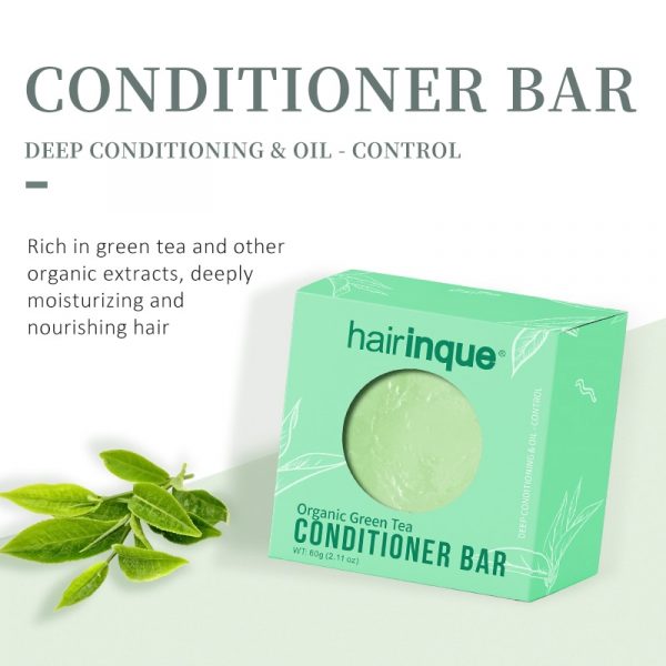 Organic Green Tea Conditioner Bar - Deep Conditioning