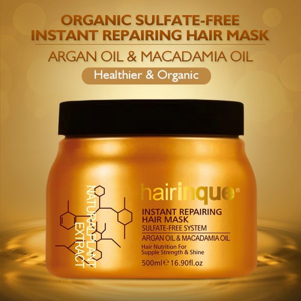 Sulfate-Free Argan & Macadamia Nut Oil Hair Mask